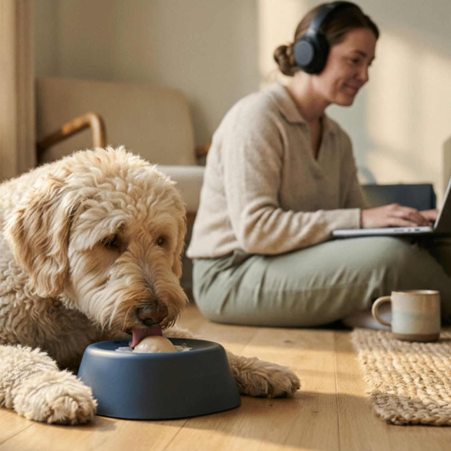 Calming Bowl with Lick-Pacing Technology™