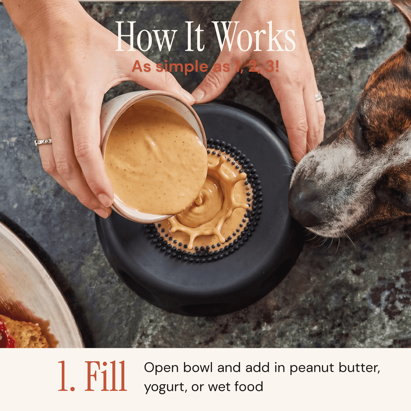 Calming Bowl with Lick-Pacing Technology™